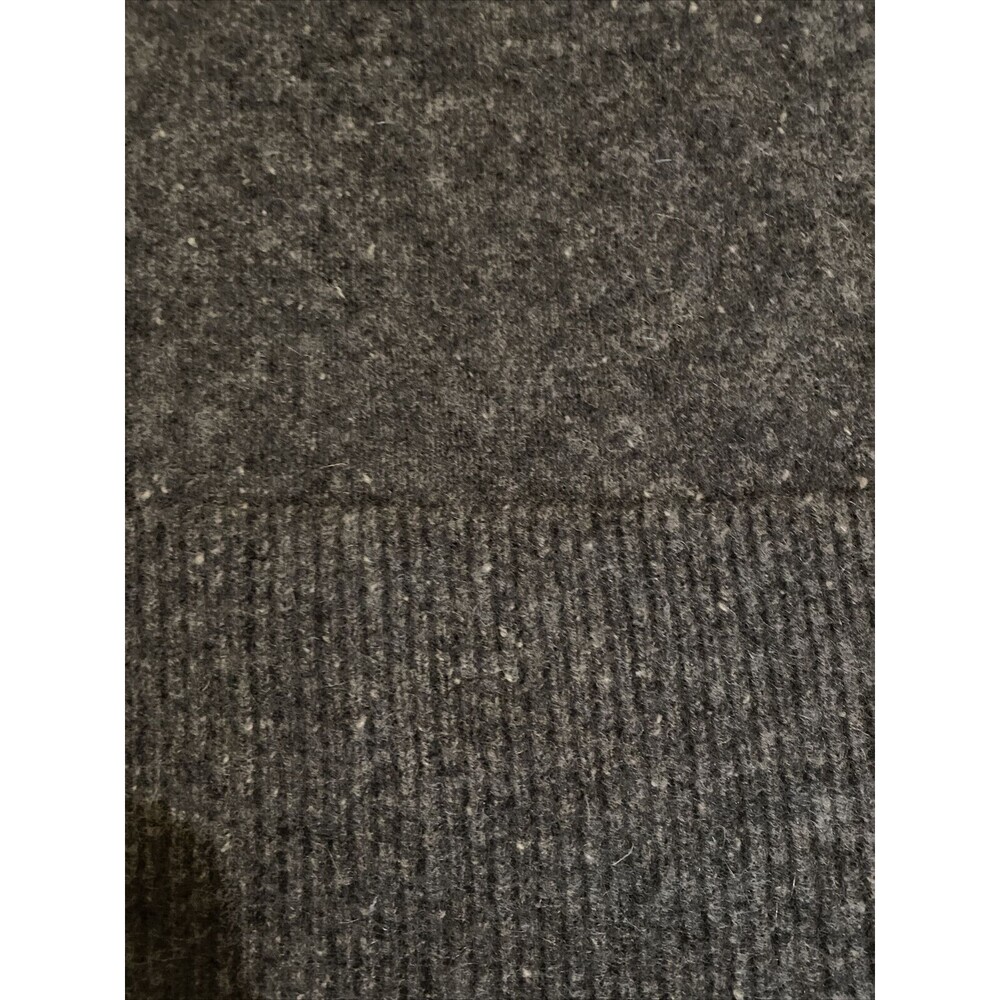 Saks Fifth Avenue Gray Hi-Low 100% Cashmere Turtleneck Sweater‎ Size XS - Picture 11 of 12